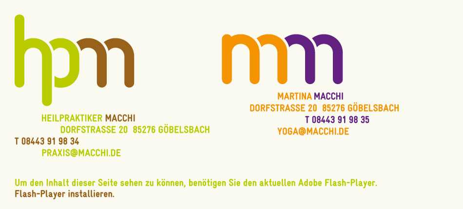 Heilpraktiker Macchi und Yoga